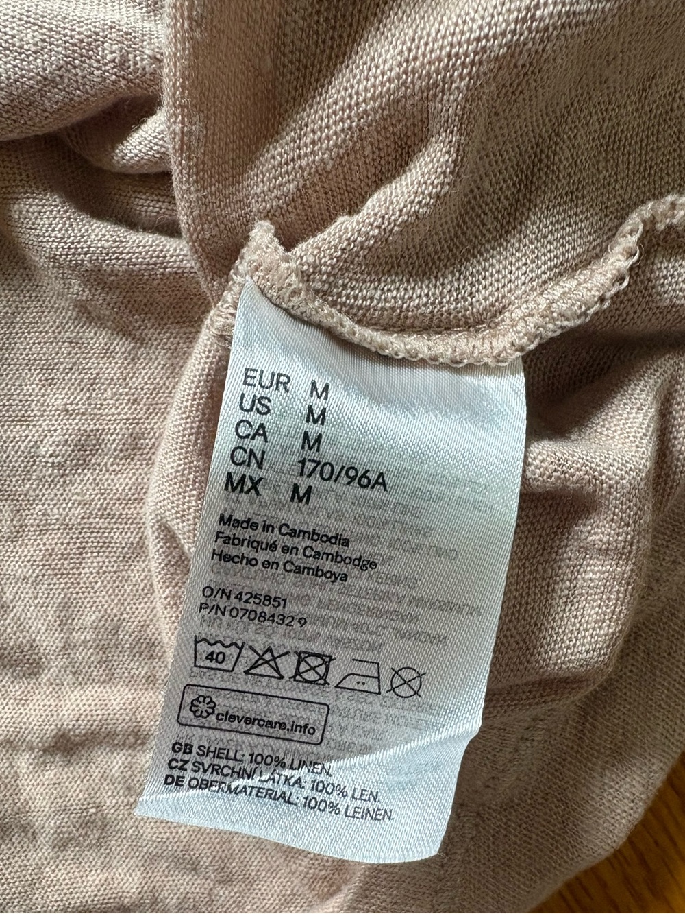 H&M Linen Top - Picture 3 of 5